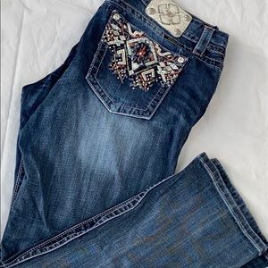 buckle jeans size 29 equivalent